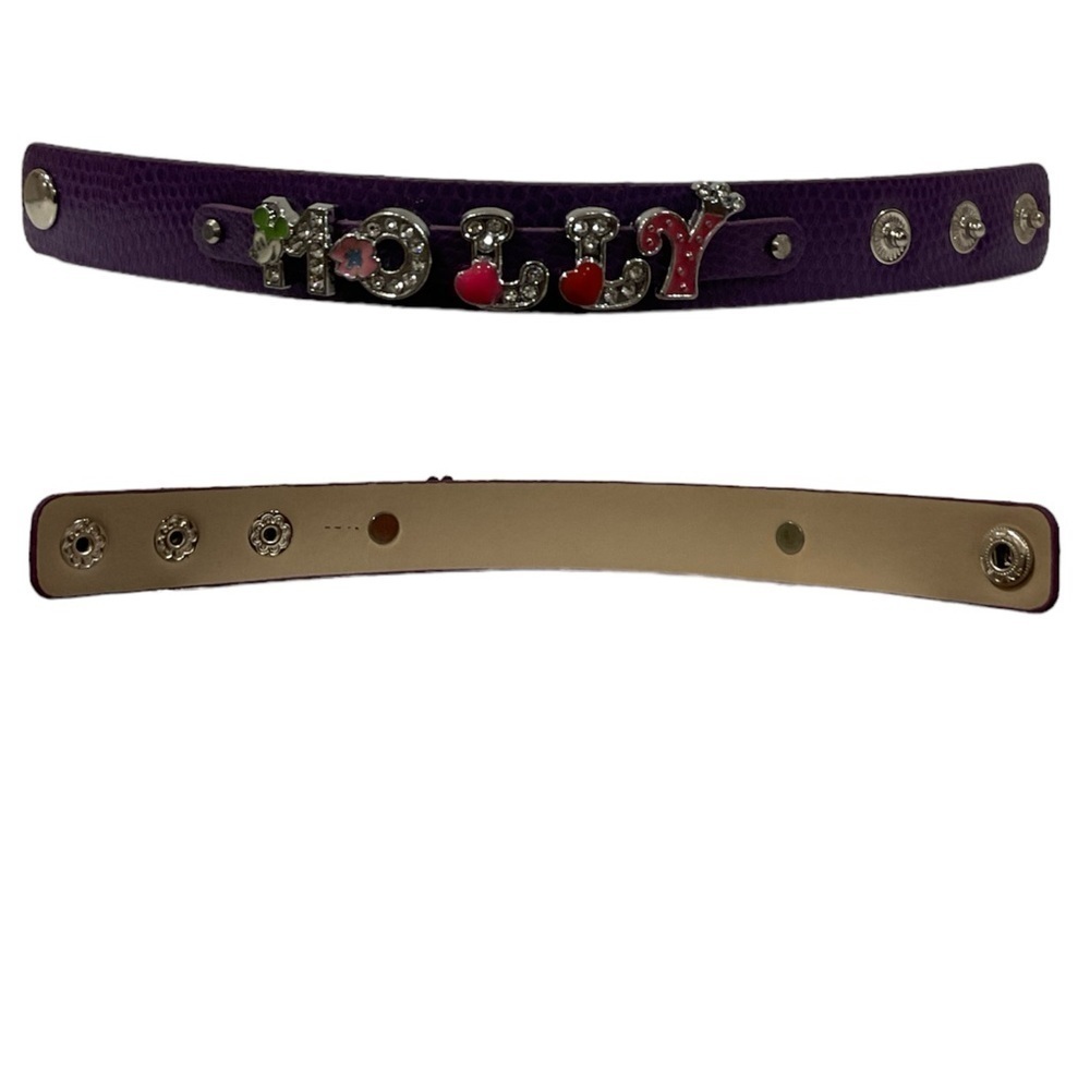 New Bracelet Molly Charms Purple